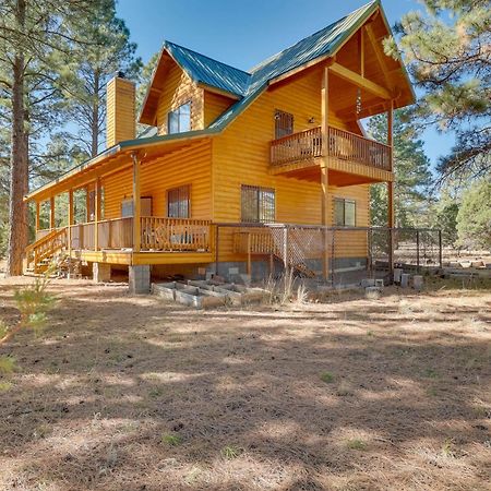Dog-Friendly Nutrioso Cabin With Wraparound Porch! Exterior foto